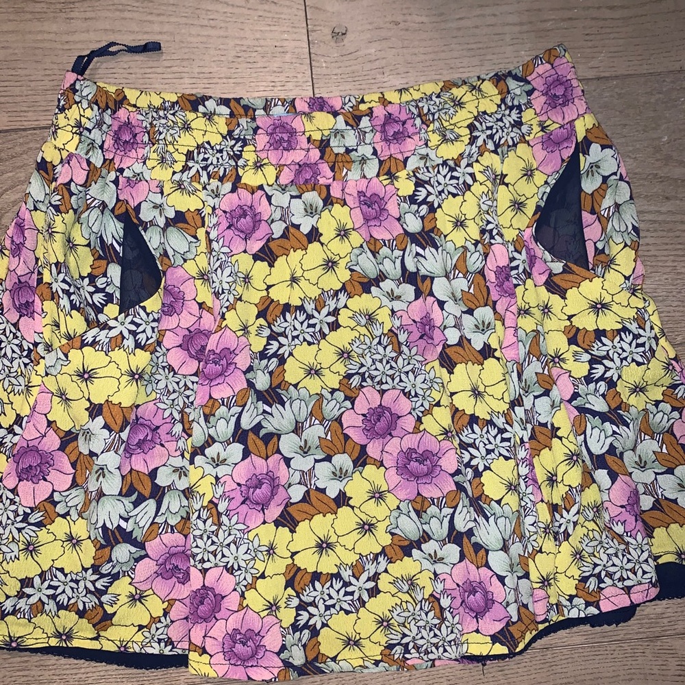 Anthropologie leifnotes petunia floral skirt - Picture 2 of 5